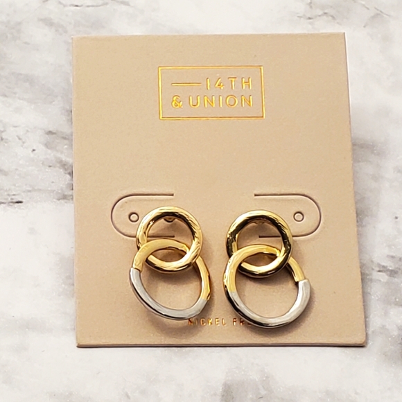 14th & Union Jewelry Brand New 4th Union Nickel Free Gold And